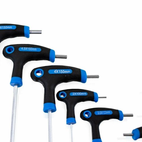 Imbusy typ t 11 elementów stal chromowo-wanadowa wytrzymałe ergonomiczne Imbusy typ t 11 elementów stal chromowo-wanadowa wytrzymałe ergonomiczne