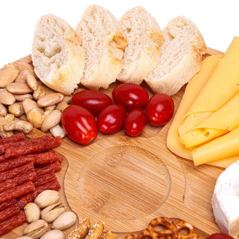 BAMBUSOWA DESKA DO PRZEKĄSEK I SERÓW GRACJA