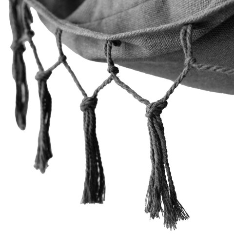 HAMAK BRAZYLIJSKI KRZESŁO WISZĄCE BAHIO GRAFITOWE