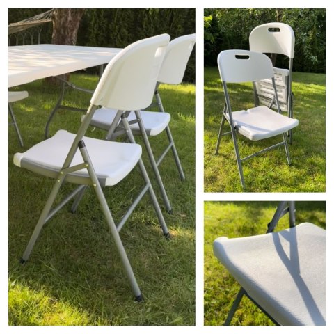 KRZESŁO CATERINGOWE WHITE BIAŁE