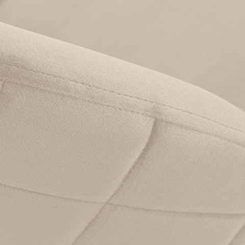 KRZESŁO WELUROWE FARGO GOLD VELVET BEŻOWE