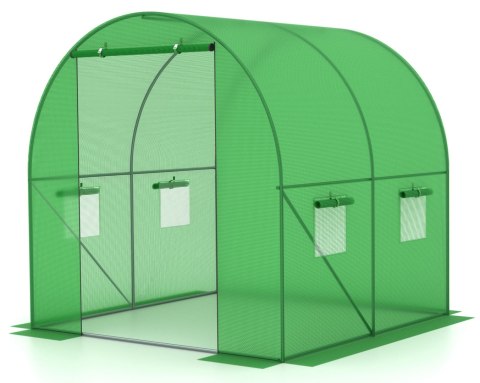POKRYCIE NA TUNEL FOLIOWY SZKLARNIĘ OGRODOWĄ 2X2 M