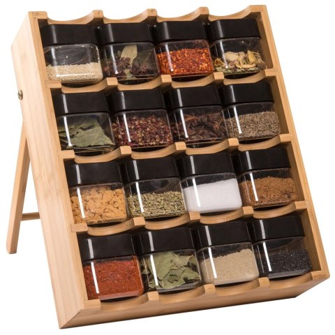 STOJAK NA PRZYPRAWY LADER BAMBUSOWY