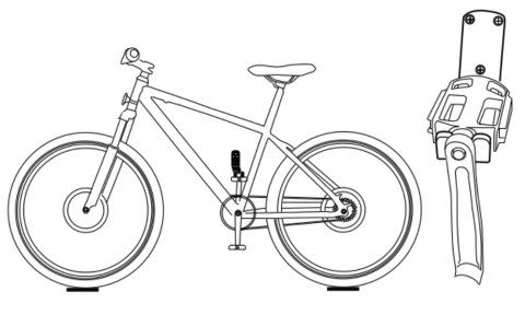 WIESZAK ŚCIENNY NA ROWER BIKEST