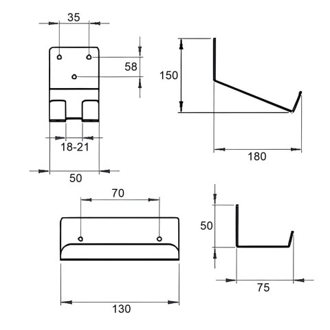 WIESZAK ŚCIENNY NA ROWER BIKEST