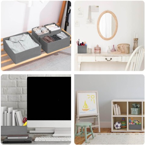 ZESTAW 6 ORGANIZERÓW DO SZUFLAD BRUCE