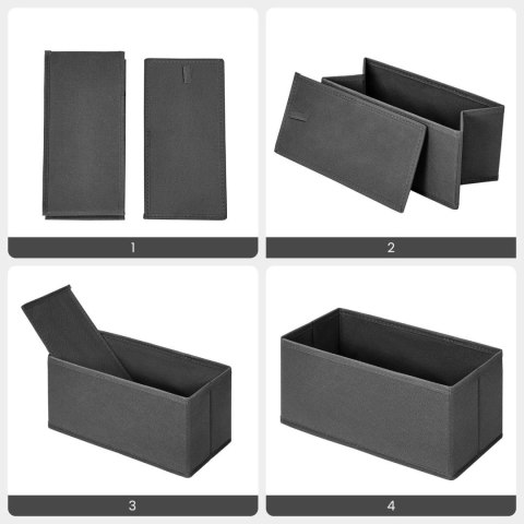 ZESTAW 6 ORGANIZERÓW DO SZUFLAD BRUCE