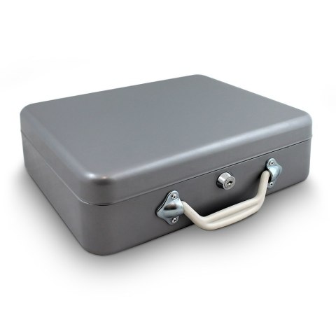KASETKA NA PIENIĄDZE BILON 30 cm TRANSPORTOWA JASNOSZARA KASETKA NA PIENIĄDZE BILON 30 cm TRANSPORTOWA JASNOSZARA