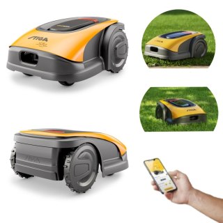 Kosiarka robot stig do 600m² sterowanie aplikacją automatyczne koszenie