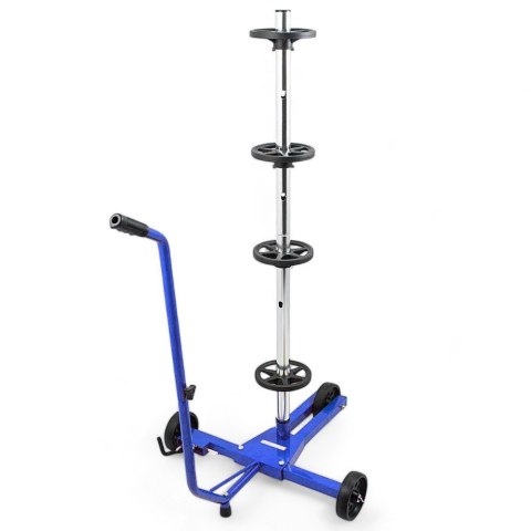 Mobilny Stojak Na Opony Felgi Koła 4 szt. 100kg 72cm Organizer Warsztatowy Mobilny Stojak Na Opony Felgi Koła 4 szt. 100kg 72cm Organizer Warsztatowy