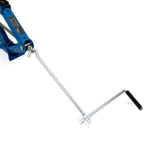 Podnośnik nożycowy 2t żaba z korbą ręczną 105 380 mm stalowy uniwersalny Podnośnik nożycowy 2t żaba z korbą ręczną 105 380 mm stalowy uniwersalny