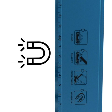 Poziomica Magnetyczna Bituxx 60 cm lekka precyzyjna z paskiem magnetycznym Poziomica Magnetyczna Bituxx 60 cm lekka precyzyjna z paskiem magnetycznym