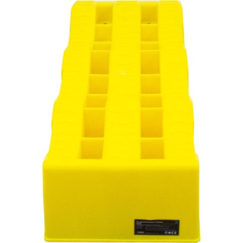 Rampy Najazdowe 2 Szt. Lekka Konstrukcja HDPE Regulowana Wysokość Najazdu Rampy Najazdowe 2 Szt. Lekka Konstrukcja HDPE Regulowana Wysokość Najazdu