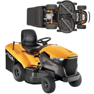 Traktorek stiga traktorek kosiarak Estate 792W Mocny silnik Kosz 300 L