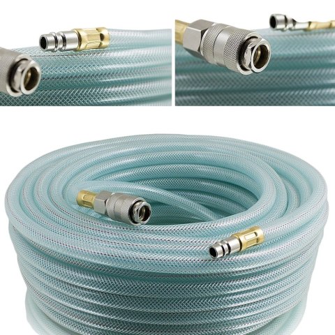 Wąż Pneumatyczny 10m 1/4 Cala PVC Wytrzymały Ciśnienie do 20 Bar Wąż Pneumatyczny 10m 1/4 Cala PVC Wytrzymały Ciśnienie do 20 Bar
