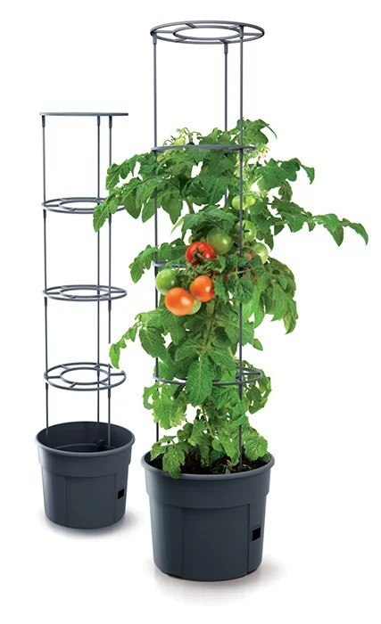 DONICZKA TOMATO GROWER - ANTRACYTOWY 12L DONICZKA TOMATO GROWER - ANTRACYTOWY 12L
