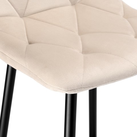 Hoker barowy KINGSTON beżowy Velvet