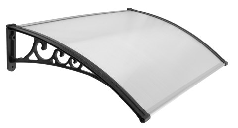 Daszek plastikowy Sano 80x120cm czarny