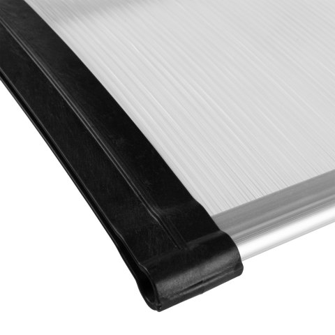 Daszek plastikowy Sano 80x120cm czarny