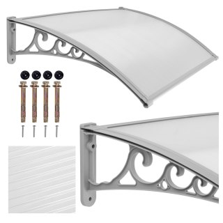 Daszek plastikowy Sano 80x120cm szary