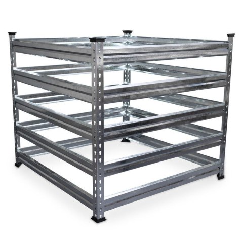 Kompost Kompostownik Stalowy Ogrodowy 120x120 cm Kompost Kompostownik Stalowy Ogrodowy 120x120 cm