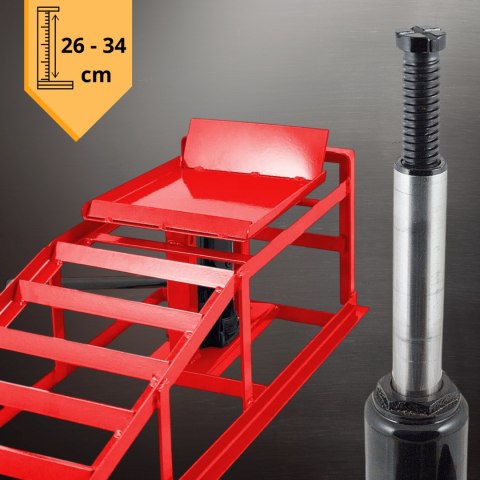 Podnośnik hydrauliczny rampy 2x 2000 kg regulowane auto serwis warsztat Podnośnik hydrauliczny rampy 2x 2000 kg regulowane auto serwis warsztat