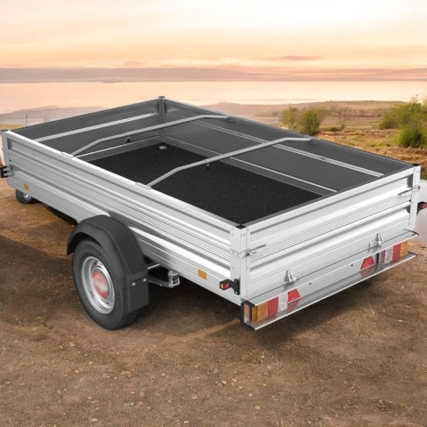 Wspornik plandeki do przyczepy aluminiowy regulowany 100 145 cm bituxx