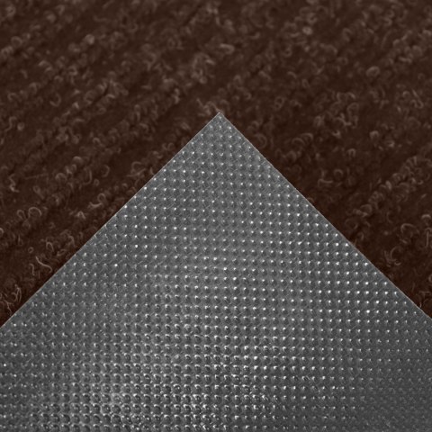 Wycieraczka do butów wejściowa pod drzwi 40x60 cm Seila brązowa