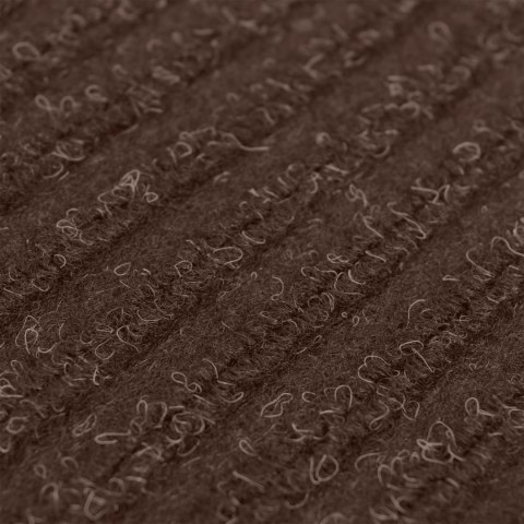 Wycieraczka pod drzwi 80x120 cm YOLANDA brązowa